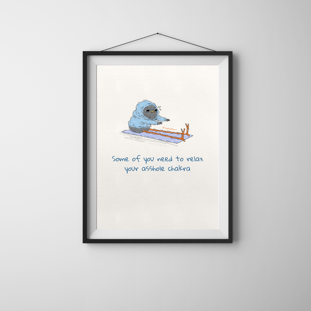 Relax Your Chakra Original Print