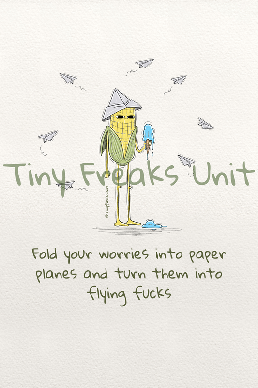 Flying Fucks Pack of 10 Postcards