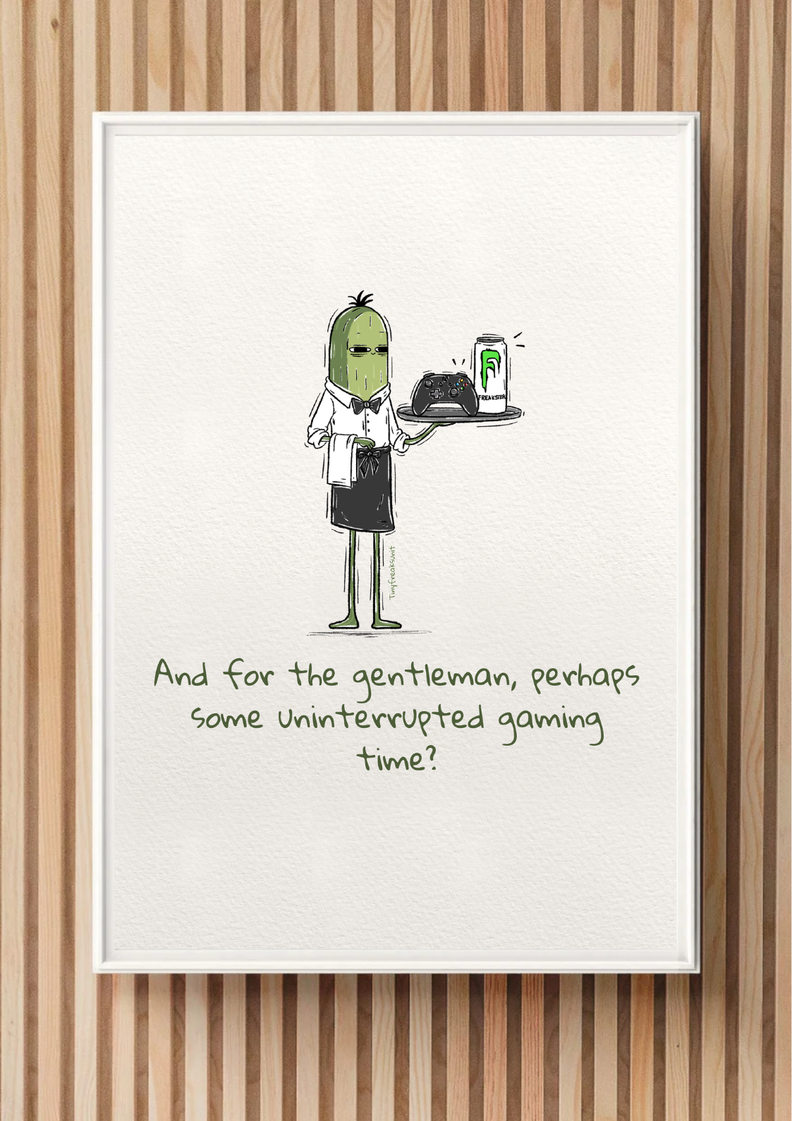 Uninterrupted Gaming Time Original Print