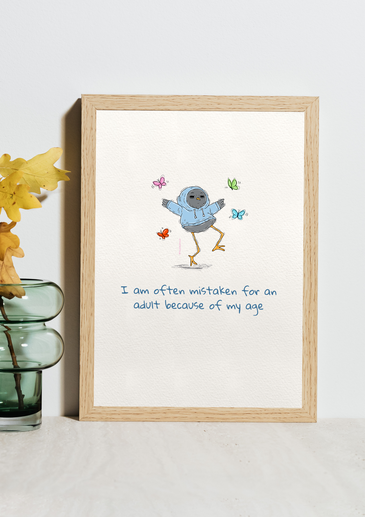 I'm Just A Baby Original Print