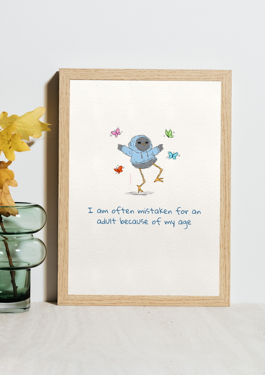 I'm Just A Baby Original Print