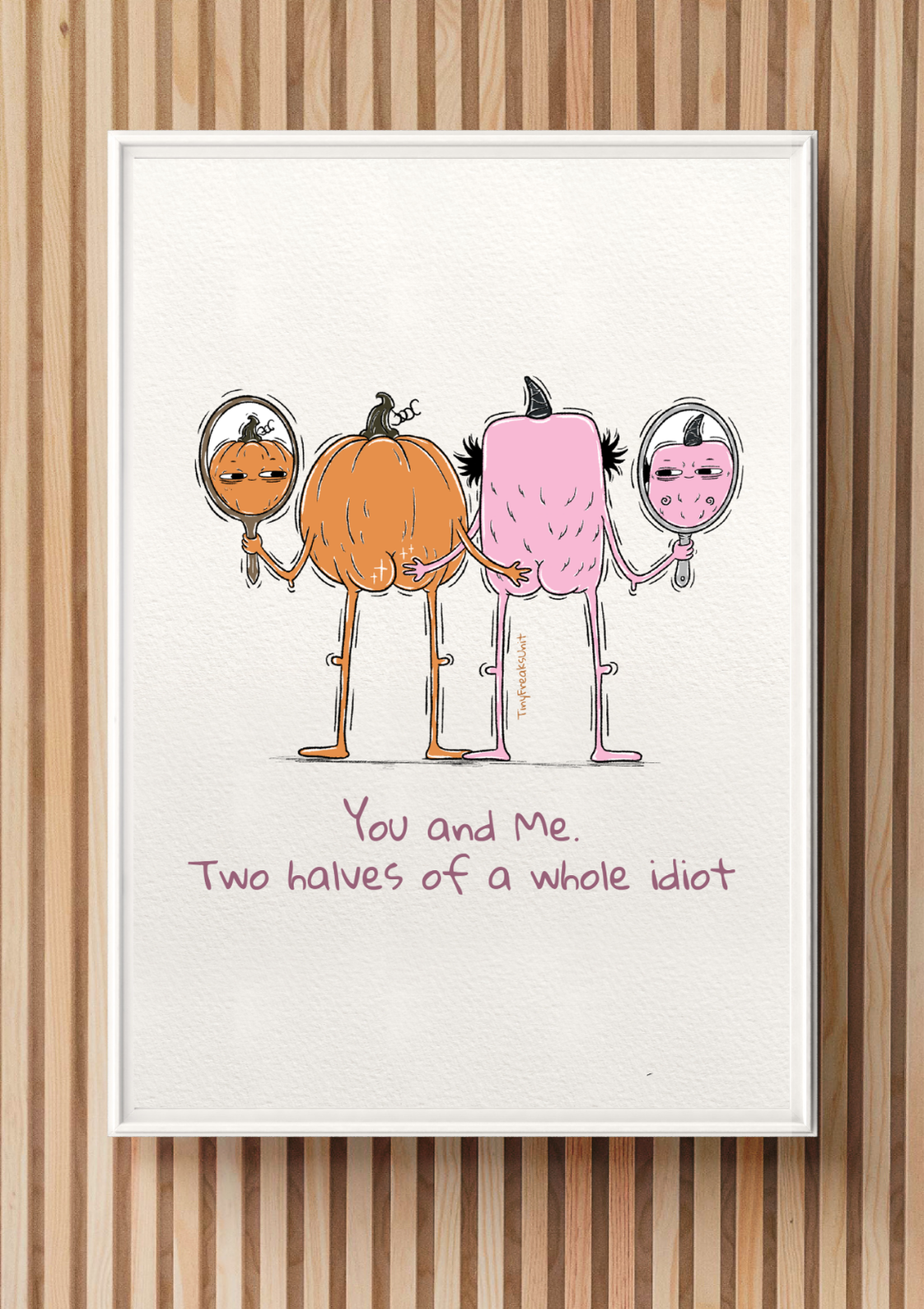 You and Me Original Print