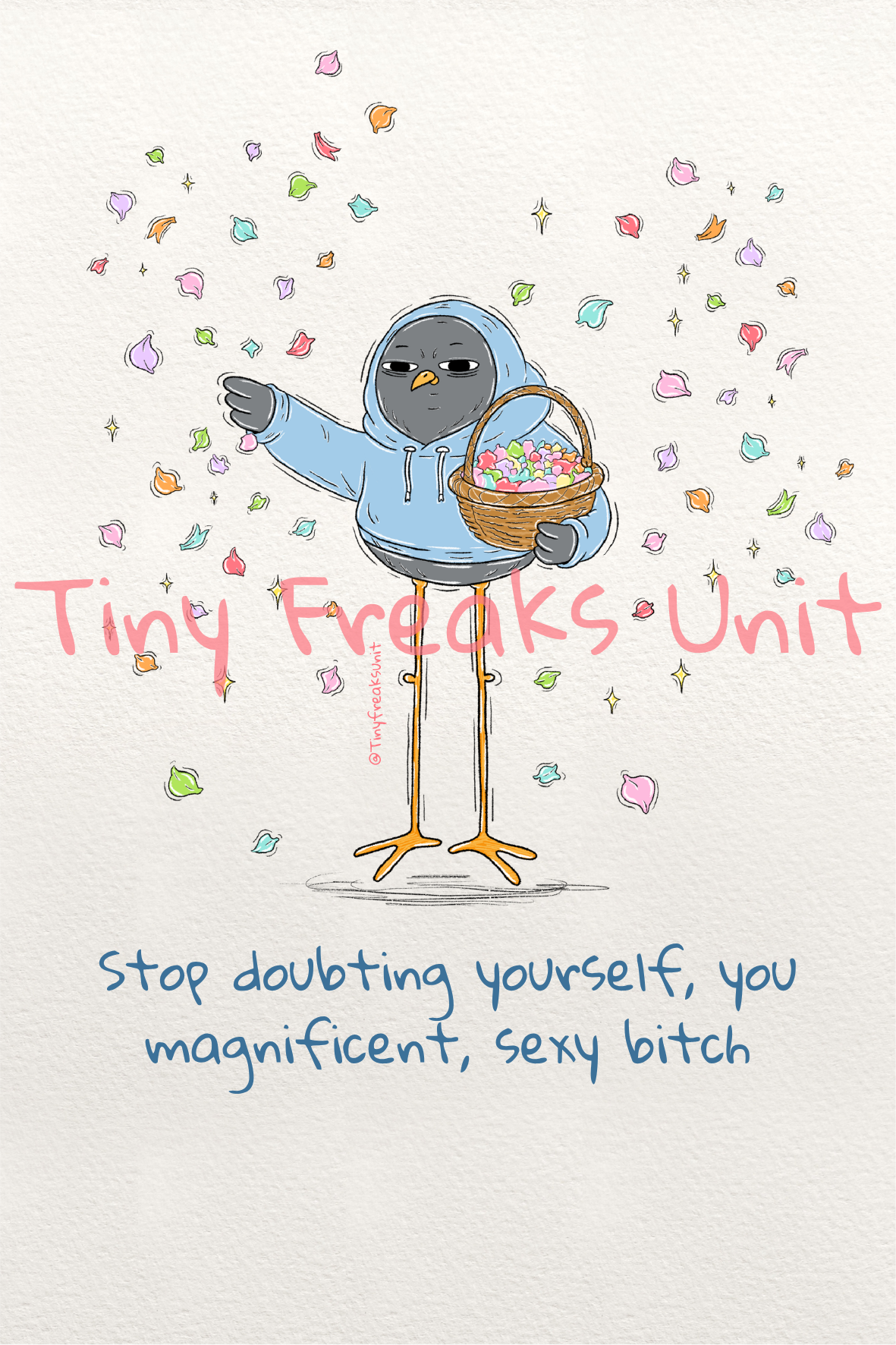 Stop Doubting Yourself Pack of 10 Postcards