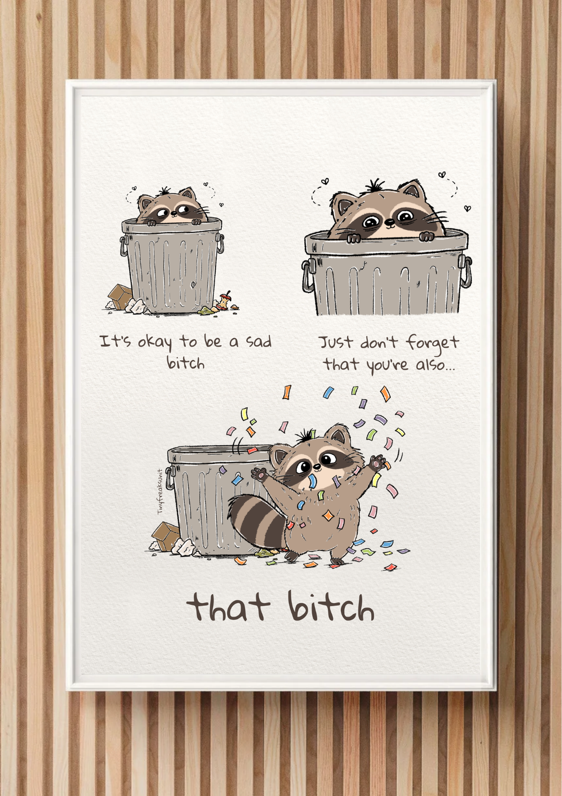 It's Ok To Be Sad Original Print