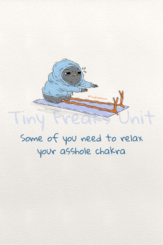 Relax Your Chakra Original Print