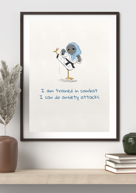Combat Original Print