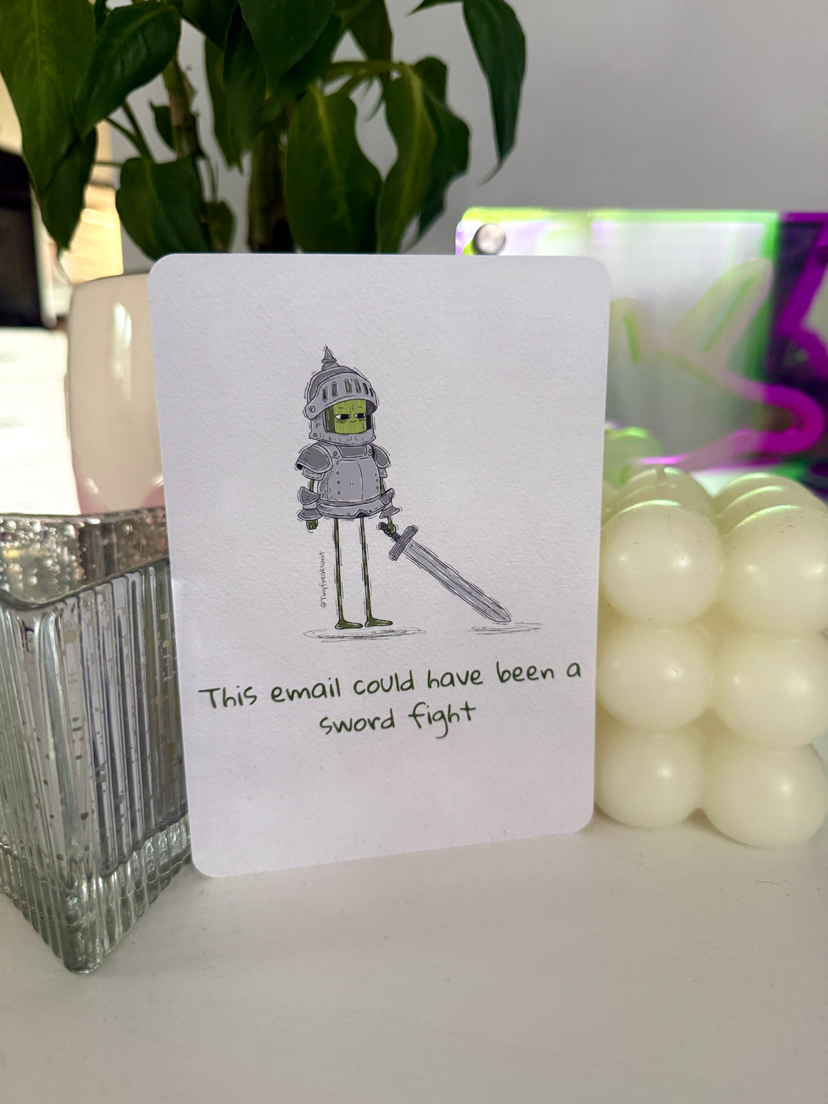 Sword Fight Pack of 10 Postcards