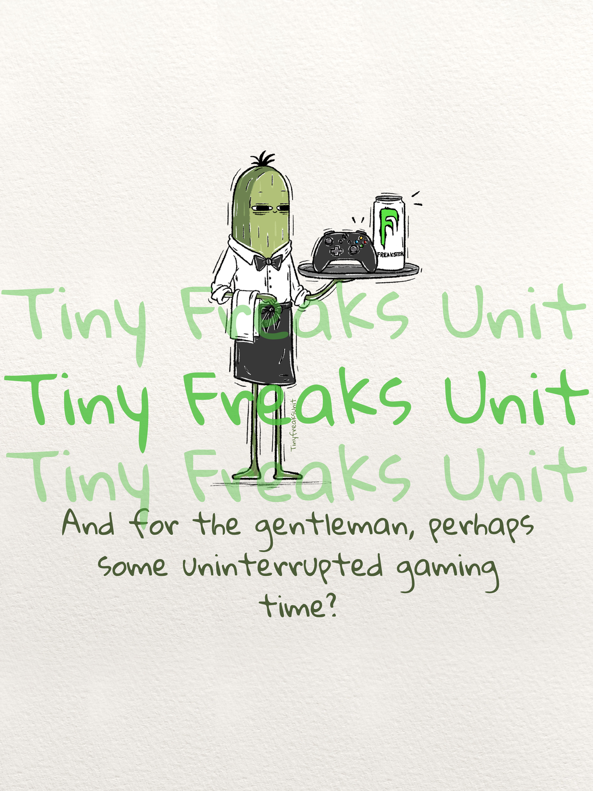 Uninterrupted Gaming Time Original Print