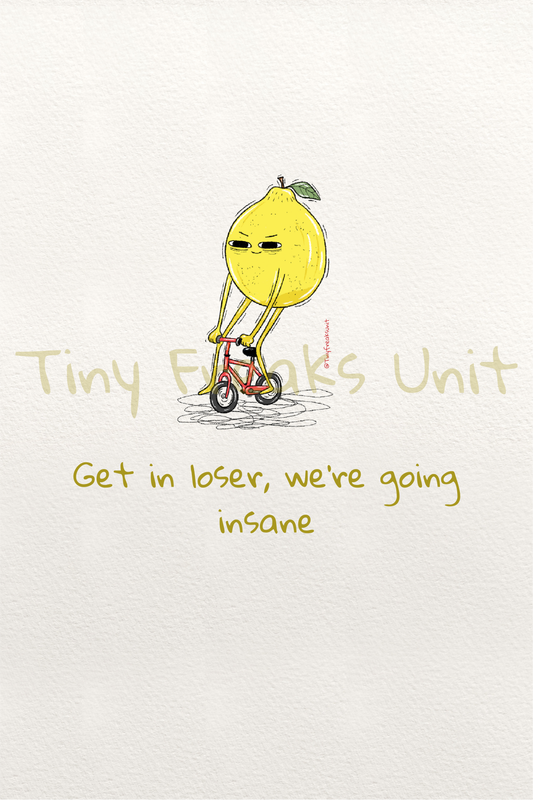 Get in Loser Pack of 10 Postcards
