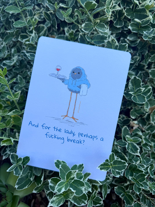 Take A Break Pack of 10 Postcards