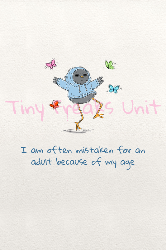 I'm Just A Baby Original Print