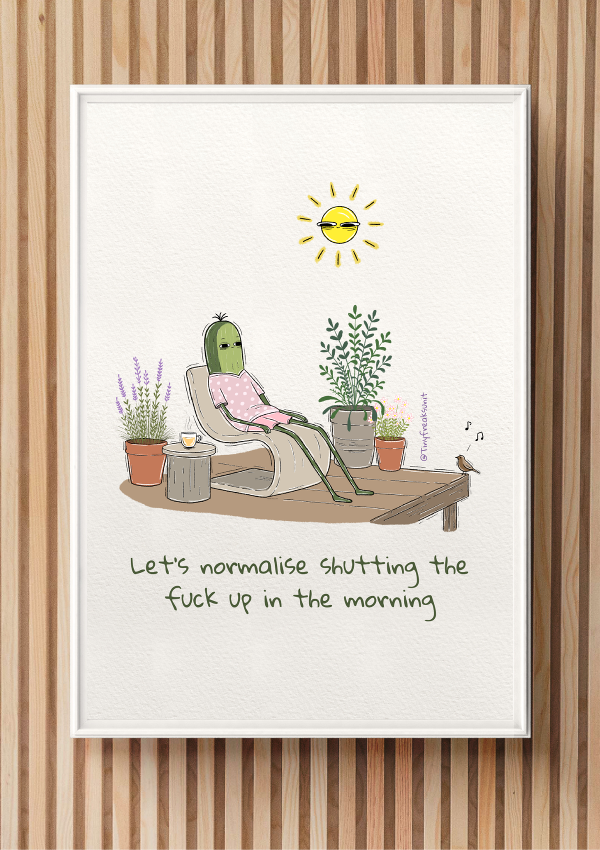 Mornings Original Print