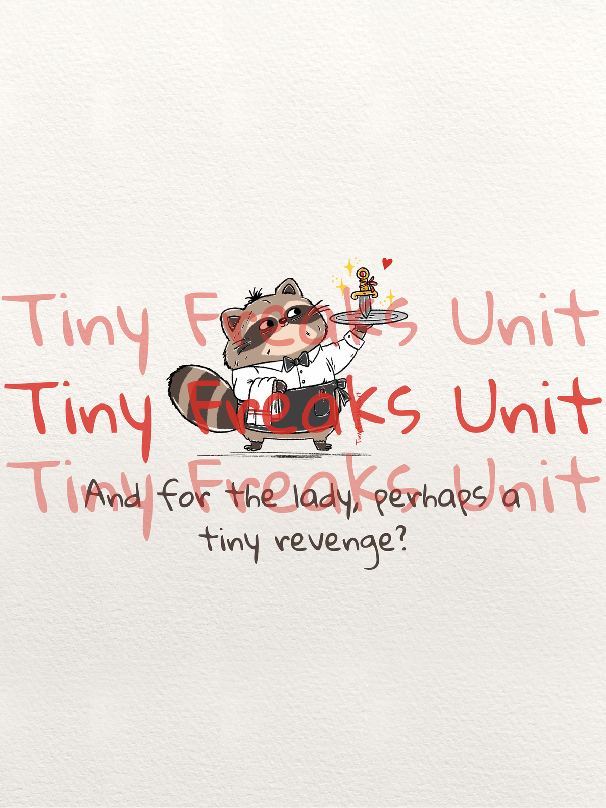 Tiny Revenge Original Print
