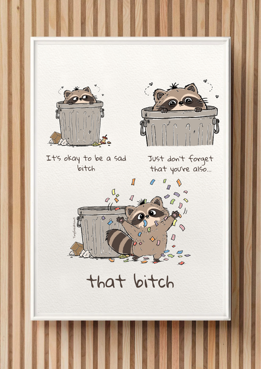 It's Ok To Be Sad Original Print