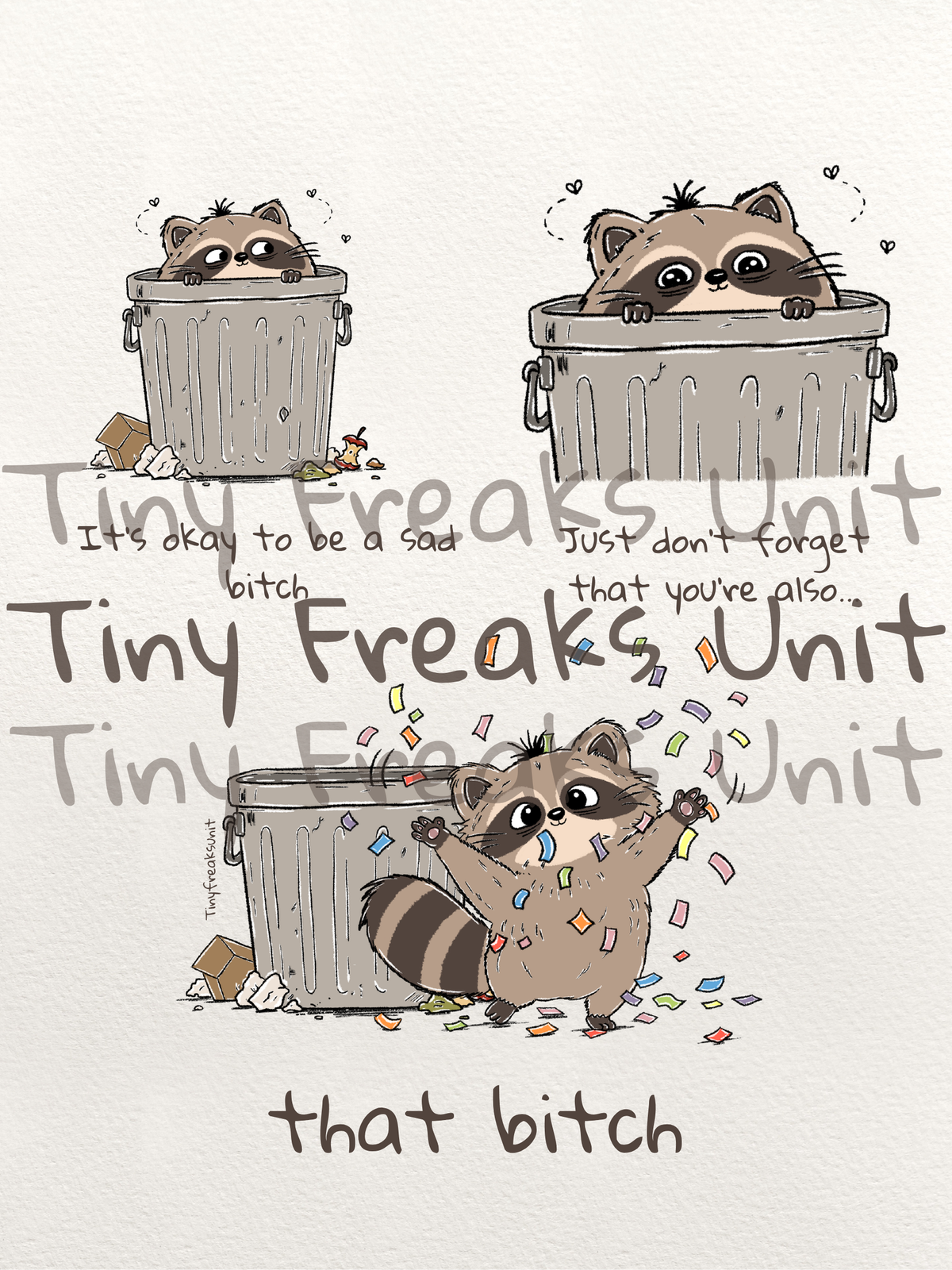 It's Ok To Be Sad Original Print