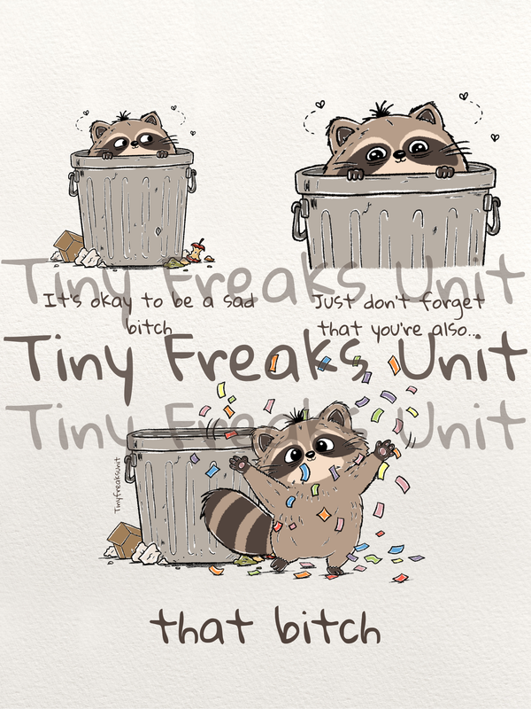 It's Ok To Be Sad Original Print