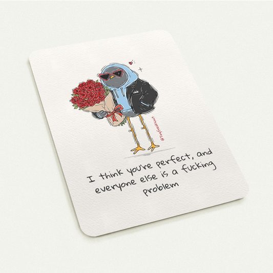 You Are Perfect Pack of 10 Postcards